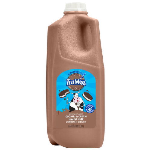 TruMoo Cookies & Cream 1% Lowfat Milk