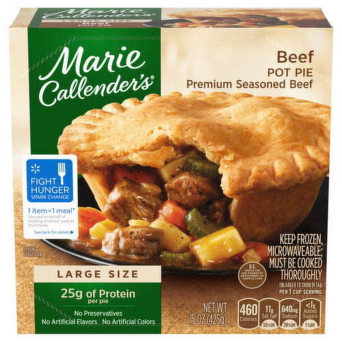 Marie Callender's Beef Large Size Pot Pie