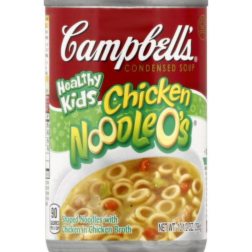 CAMPBELLS Soup, Condensed, Chicken Noodle O's