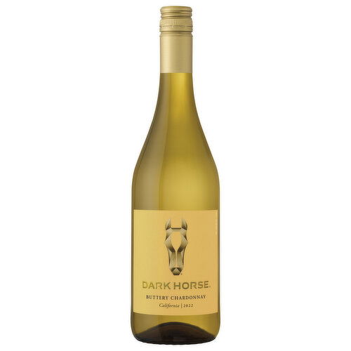 Dark Horse Buttery Chardonnay White Wine 750ml 