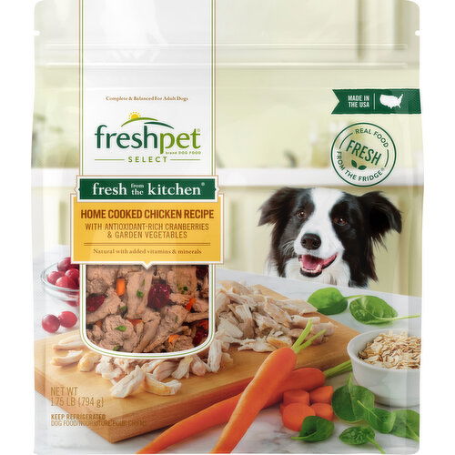 Freshpet Fresh From the Kitchen, Healthy & Natural Dog Food, Chicken Recipe