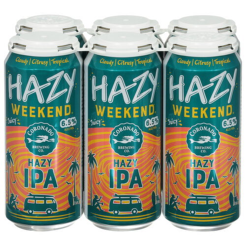 Coronado Brewing Co. Hazy IPA Hazy Weekend Beer