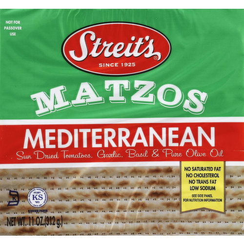 Streit's Matzos, Mediterranean