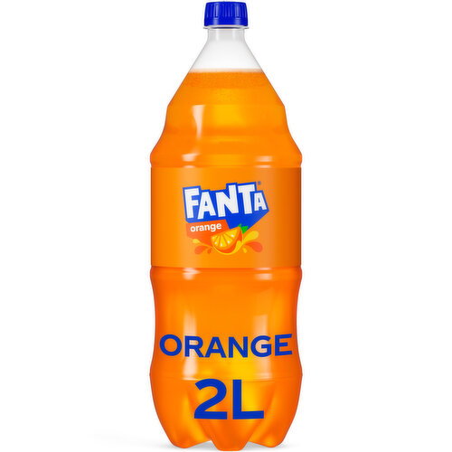Fanta Orange Soda Bottle Image 1 of 11