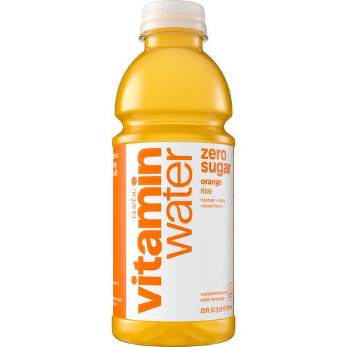 vitaminwater  Sugar Rise, Electrolyte Enhanced Water W/ Vitamins, Orange Drink