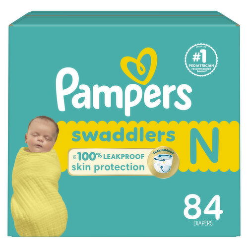 Pampers Pampers Swaddlers Diapers, Size 0