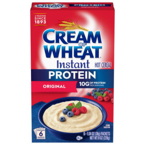 Cream of Wheat Instant Protein Original Hot Cereal