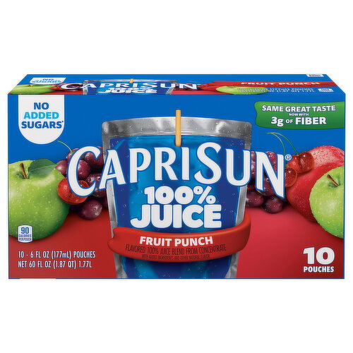 Capri Sun Fruit Punch Juice