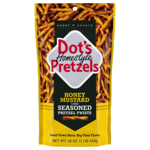 Dot's Homestyle Pretzels Seasoned Honey Mustard Flavored Pretzel Twists Image 1 of 4