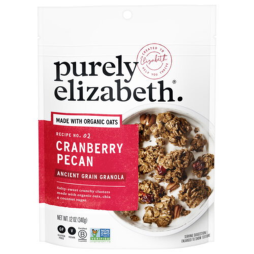 Purely Elizabeth Ancient Grain Cranberry Pecan Granola Image 1 of 6
