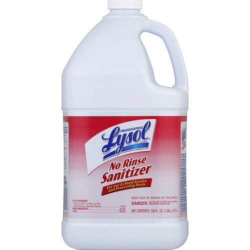 Lysol Sanitizer, No Rinse