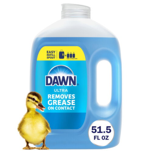 Dawn Dawn Ultra Original 4/51.5oz RFL Ultra Refill Jug Dish Soap Original, 51.5oz Image 1 of 6