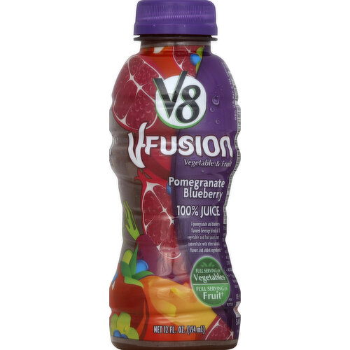 V8 Vegetable & Fruit Juice, Pomegranate Blueberry