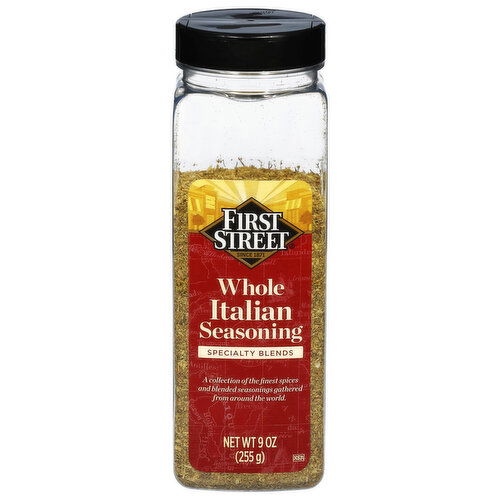 First Street Seasoning, Whole Italian