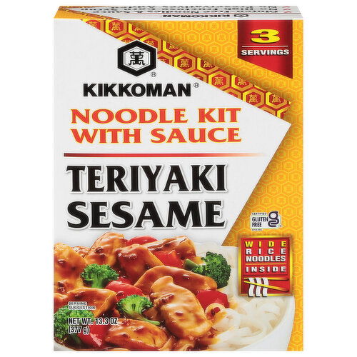 Kikkoman Noodle Kit, with Sauce, Teriyaki Sesame