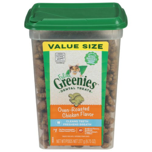 Feline Greenies Dental Treats Oven Roasted Chicken Flavor Value Size Smart Final