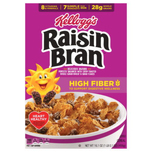 Raisin Bran High Fiber Cereal