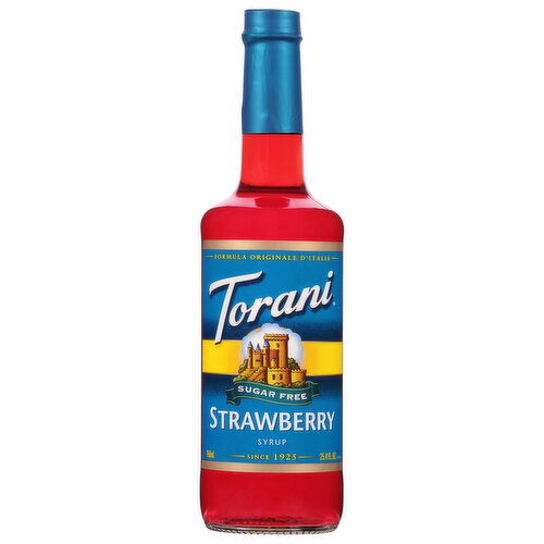 Torani Syrup, Sugar Free, Strawberry