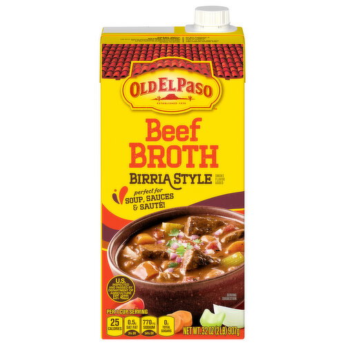 Old El Paso Birria Style Beef Broth Image 1 of 6