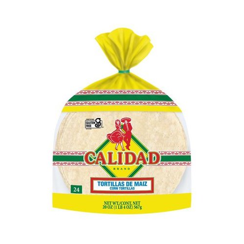 Calidad White Corn Tortillas