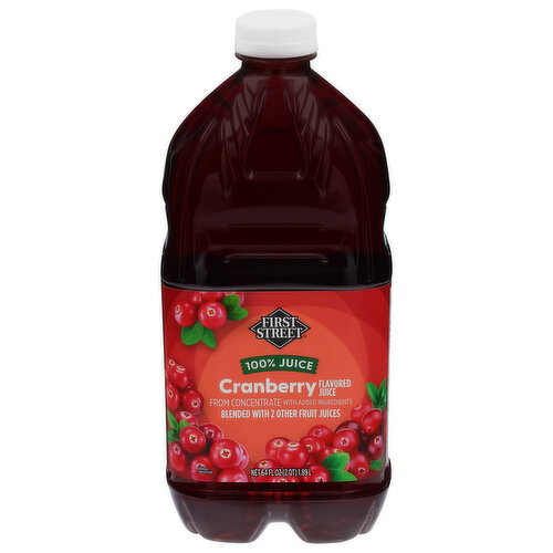 First Street Cranberry Juice Image 1 of 6
