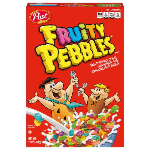 Fruity Pebbles Fruit Flavor Cereal