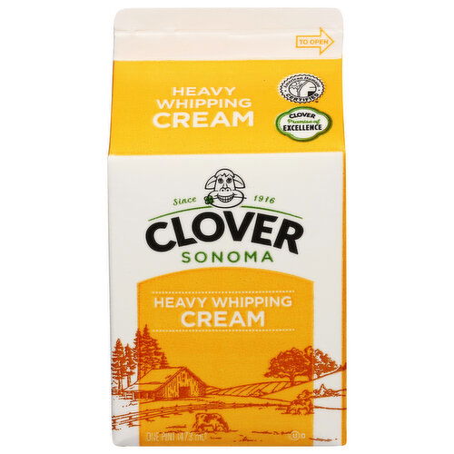 Clover Sonoma Cream, Heavy Whipping