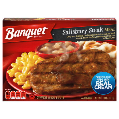 Banquet Salisbury Steak Meal Image 1 of 6