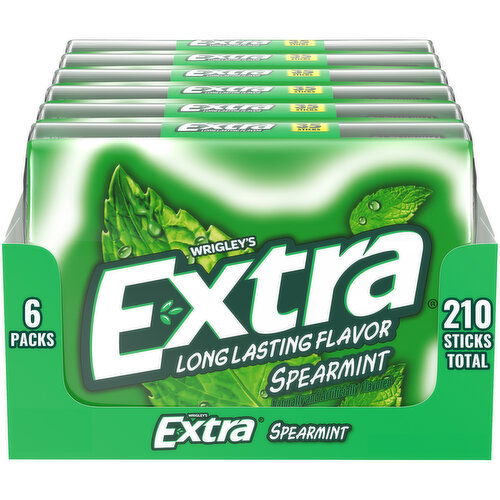 EXTRA Spearmint Sugarfree Gum Packs