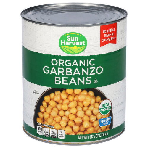 Sun Harvest Organic Garbanzo Beans