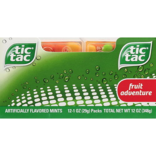 Tic Tac Mints, Fruit Adventure