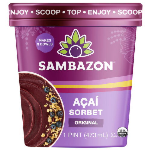 Sambazon Original Acai Sorbet