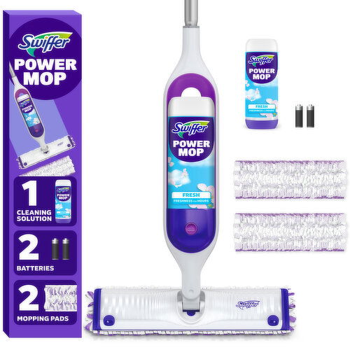 Swiffer Multi-Surface Kit for Floor Cleaning, Fresh Scent