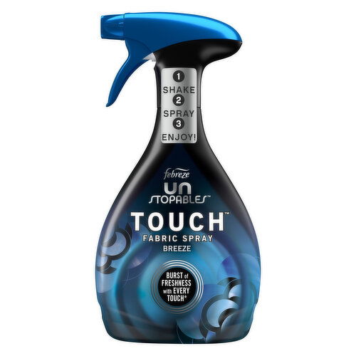 Febreze Unstopables Touch Fabric Spray, Breeze, 27 oz