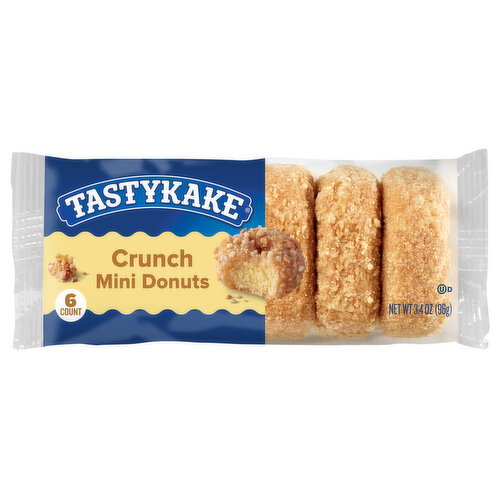Tastykake 6 CRUNCH MN DON 3.4 OZ                  