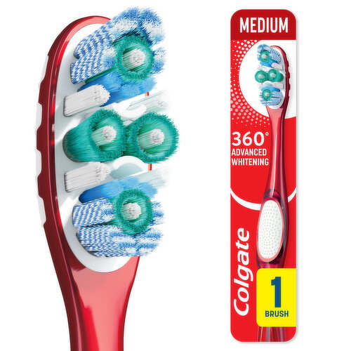 Colgate Adult Manual Toothbrush, Medium Image 1 of 9