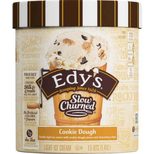 Dreyer's Slow Churned Cookie Dough Light Ice Cream