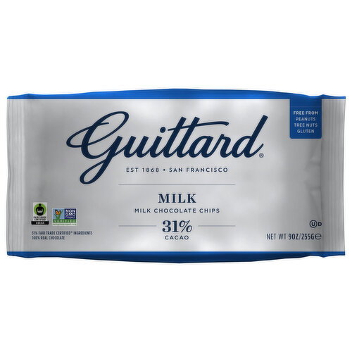 Guittard Milk Chocolate Chips Image 1 of 3
