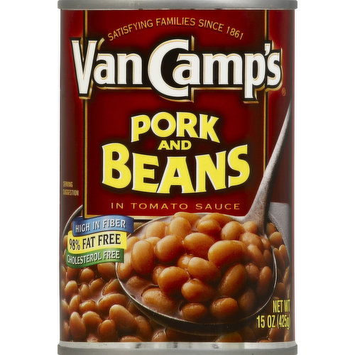 Van Camp's Pork & Beans, in Tomato Sauce