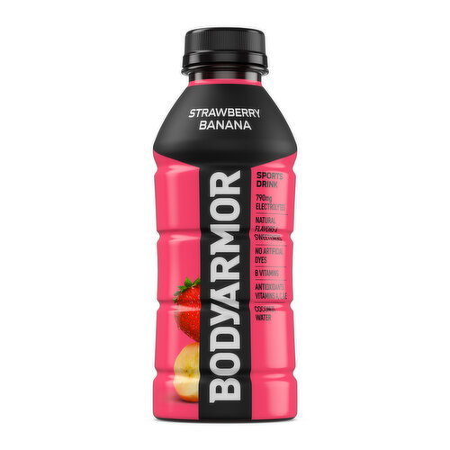BODYARMOR Strawberry Banana Sports Drink Bottle Image 1 of 11