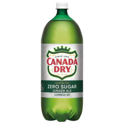 Canada Dry Ginger Ale, Zero Sugar