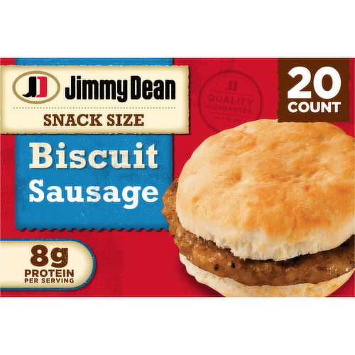 Jimmy Dean Snack Size Biscuit Breakfast Sandwiches with Sausage, Frozen