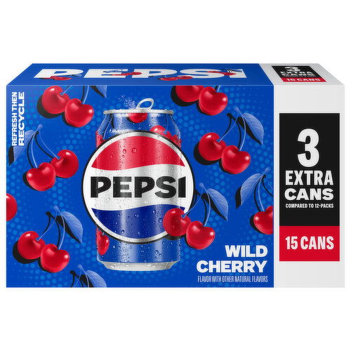 Pepsi Wild Cherry Soda