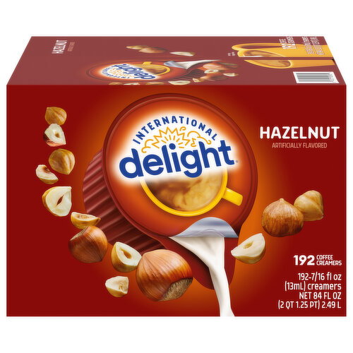 International Delight Hazelnut Coffee Creamer Singles