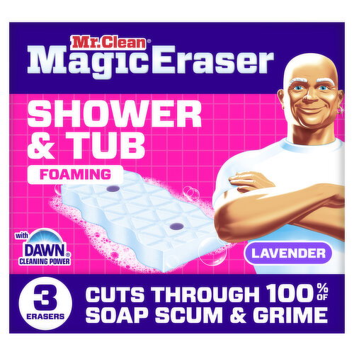 Mr. Clean Magic Eraser Sponge, Bathroom Cleaner, Ultra Bath Image 1 of 6