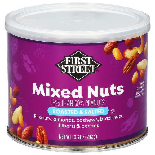 First Street Roasted & Salted Mixed Nuts