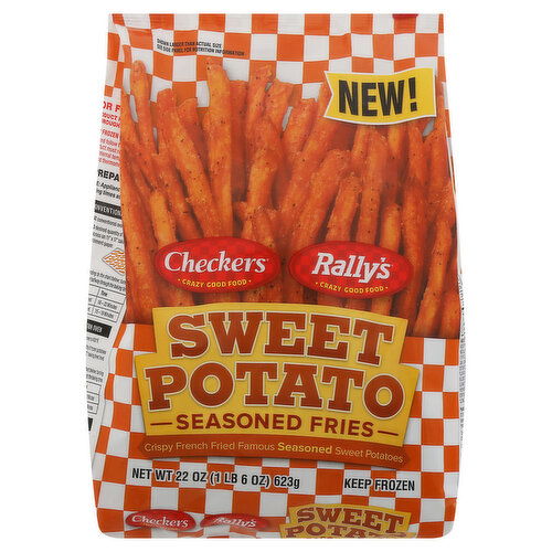 Checkers/Rally's Seasoned Fries, Sweet Potato