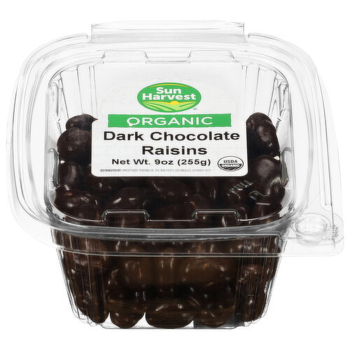 Sun Harvest Organic Dark Chocolate Raisins