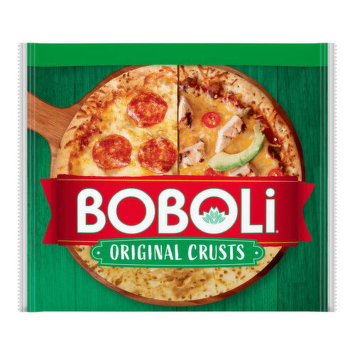 Boboli Original White Crusts, Club Pack, 2 count, 10 oz