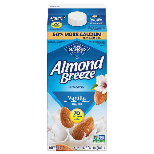 Almond Breeze Vanilla Almondmilk Image 1 of 6